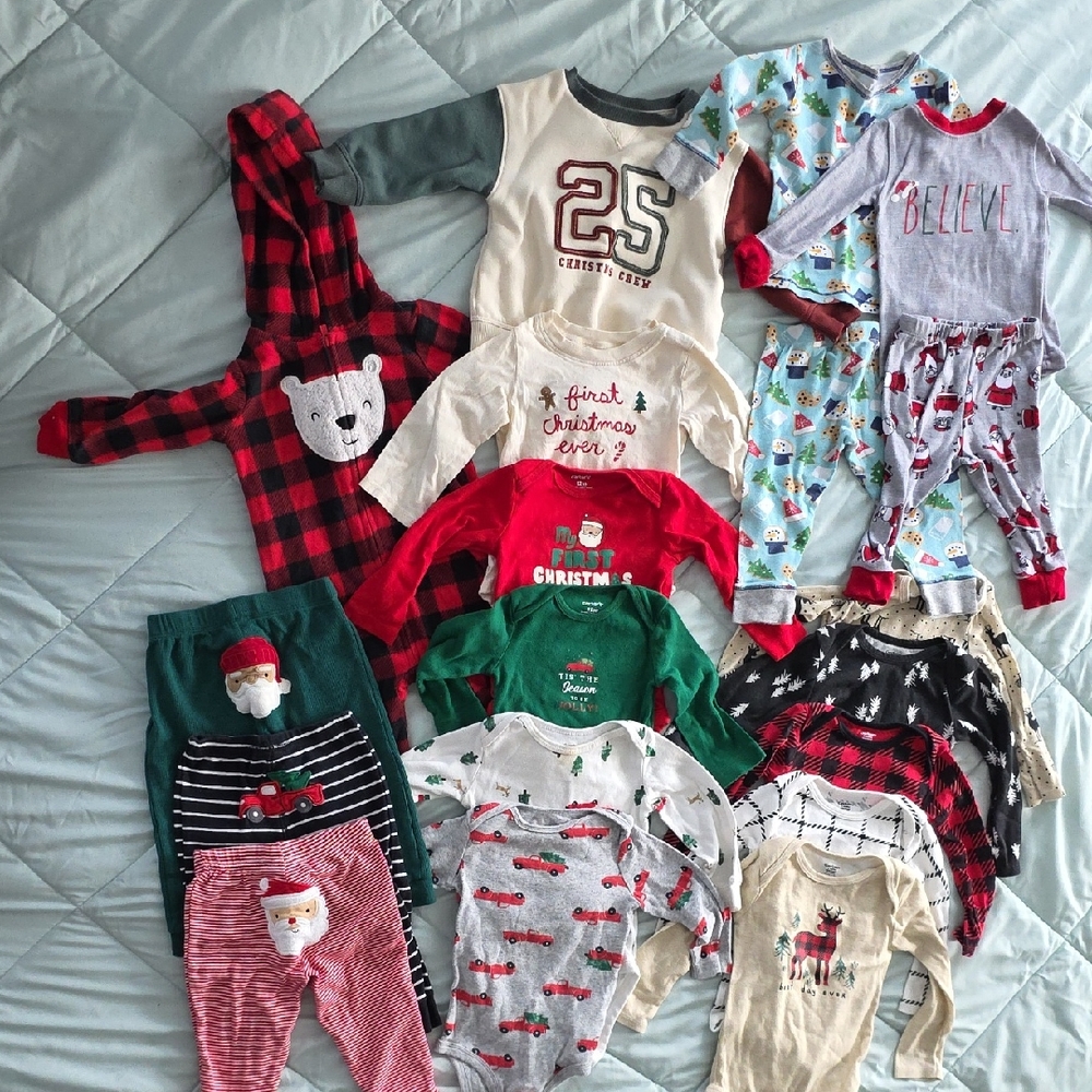 Christmas Baby Boy 12mo Bundle